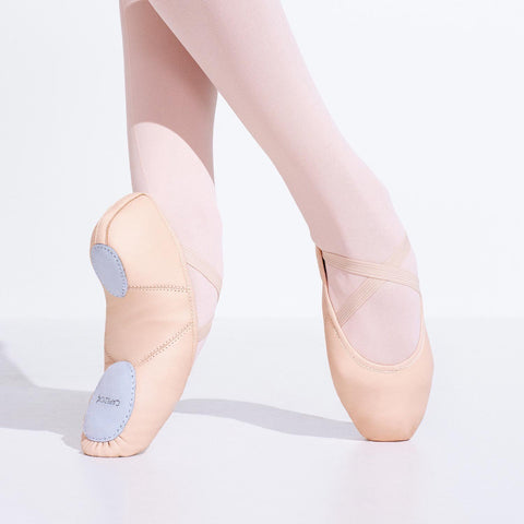 2027C Juliet Split Sole Leather Ballet Shoe